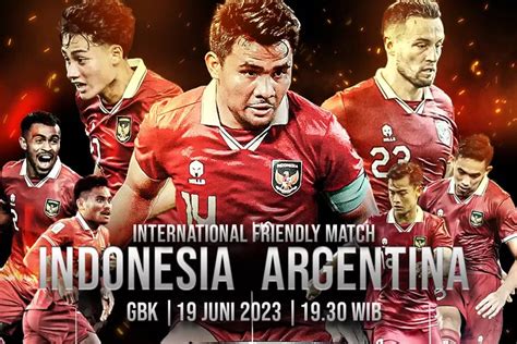 watch streaming indonesia vs argentina score